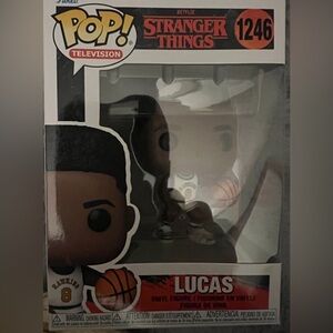 Funko Pop Stranger Things Lucas Figure #1246